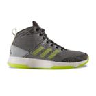 Adidas Neo Cloudfoam Ignition Mid Men's Basketball Shoes, Size: 8, Dark Grey
