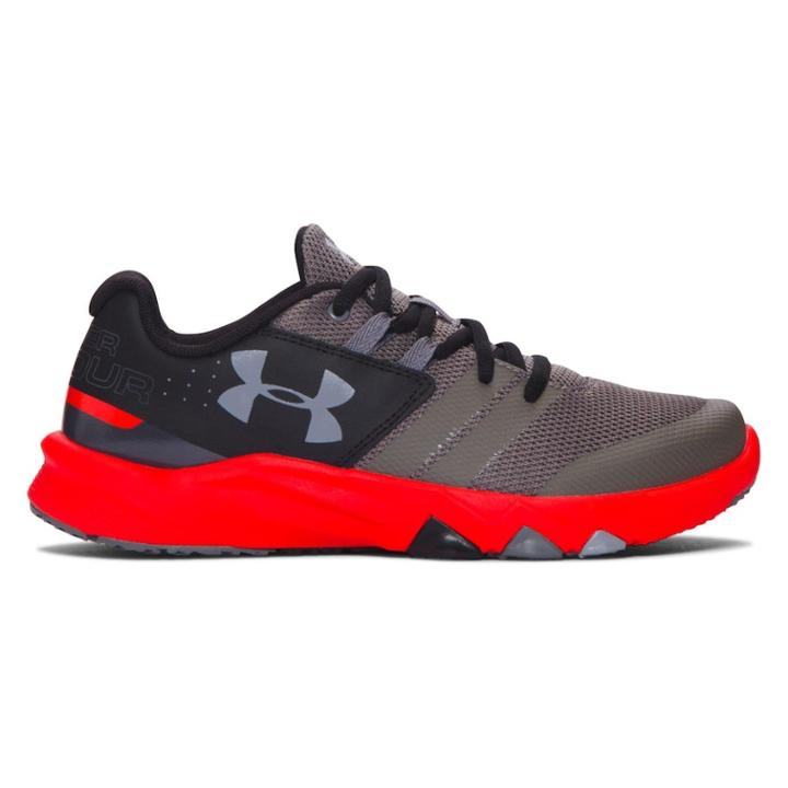 Under Armour Primed Grade School Boys' Running Shoes, Size: 5, Silver