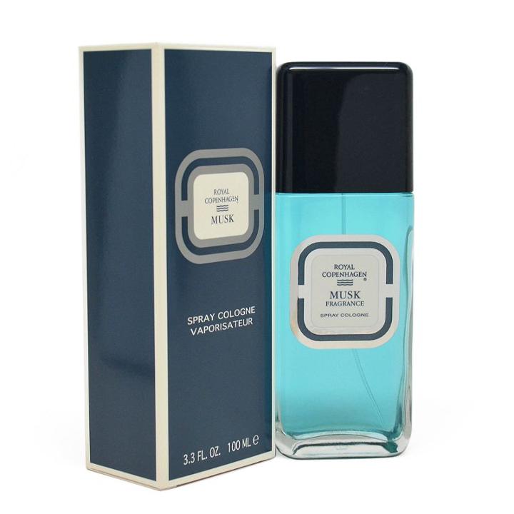 Royal Copenhagen Musk Men's Cologne, Multicolor