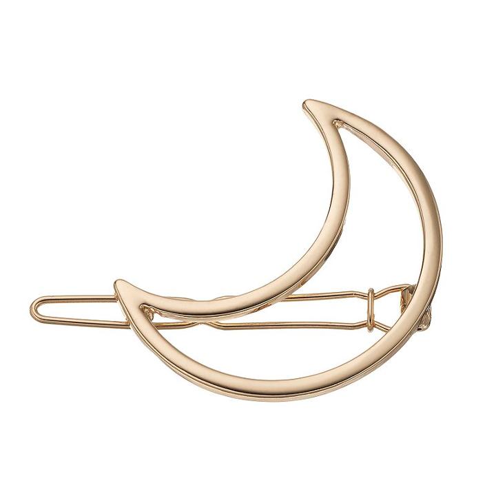 Lc Lauren Conrad Open Crescent Hair Clip, Women's, Gold