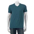 Men's Apt. 9 Solid V-neck Tee, Size: Xl, Dark Blue