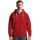 Men's Antigua Real Salt Lake Victory Full-zip Hoodie, Size: Small, Dark Red