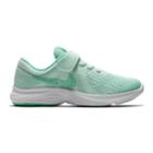 Nike Revolution 4 Pre-school Girls' Sneakers, Size: 3, Green