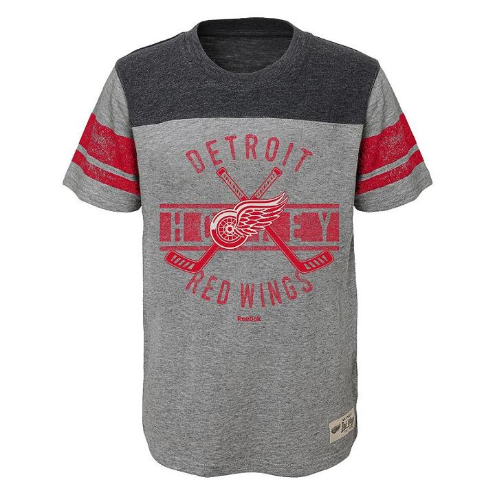 Boys 8-20 Reebok Detroit Red Wings Lineage Tee, Boy's, Size: M(10-12)