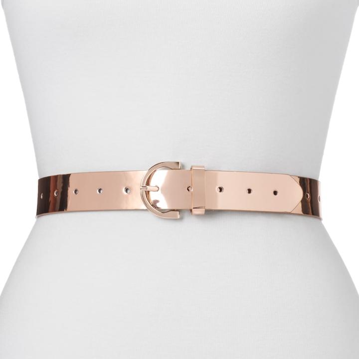 Women's Sonoma Goods For Life™ Iridescent Belt, Size: Small, Yellow
