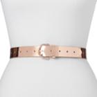 Women's Sonoma Goods For Life&trade; Iridescent Belt, Size: Small, Yellow