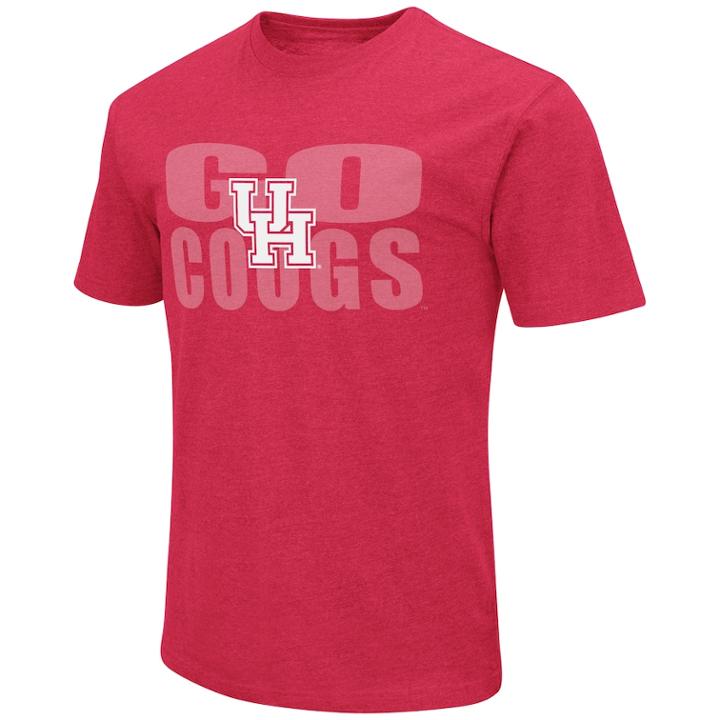 Men's Houston Cougars Motto Tee, Size: Medium, Brt Red