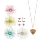 Girls 4-16 Elli By Capelli Hair Clips, Necklace & Earrings Set, Multi