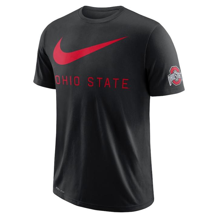 Men's Nike Ohio State Buckeyes Dna Tee, Size: Xl, Clrs