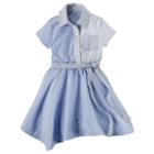 Girls 4-8 Carter's Striped Hankerchief Hem Dress, Size: 7, Ovrfl Oth