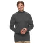 Big & Tall Croft & Barrow&reg; Classic-fit Easy-care Mockneck Pullover, Men's, Size: 4xl Tall, Dark Grey