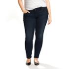 Plus Size Levi's&reg; 512&trade; Perfectly Shaping Skinny Jeans, Women's, Size: 22w Short, Dark Blue