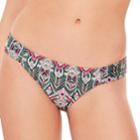 Juniors' Hot Water Printed Hipster Bikini Bottoms, Women's, Size: Small, Multi