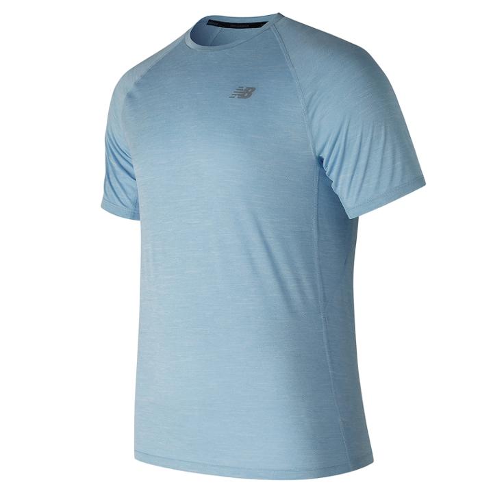 Men's New Balance Tenacity Tee, Size: Xl, Purple