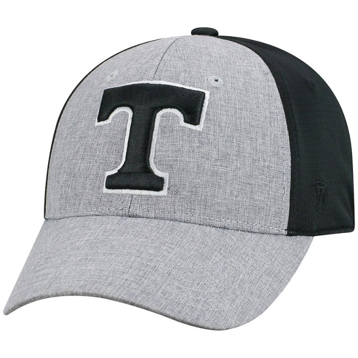 Adult Top Of The World Tennessee Volunteers Fabooia Memory-fit Cap, Men's, Med Grey