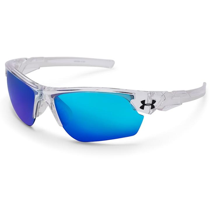 Men's Under Armour Windup Wrap Sunglasses, White