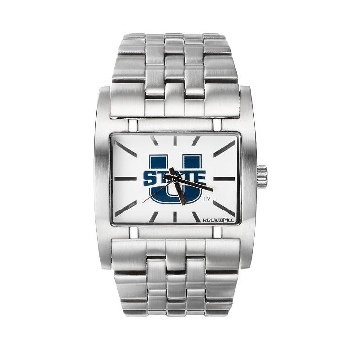 Rockwell Utah State Aggies Apostle Stainless Steel Watch - Men, Silver