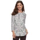 Women's Sonoma Goods For Life&trade; Supersoft Crewneck Tee, Size: Xl, Dark Grey