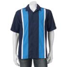 Men's Havanera Embroidered Classic-fit Button-down Shirt, Size: Xl, Blue (navy)