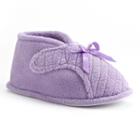 Muk Luks Women's Bootie Slippers, Size: Medium, Purple
