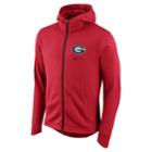 Men's Nike Georgia Bulldogs Elite Fleece Hoodie, Size: Medium, Grey