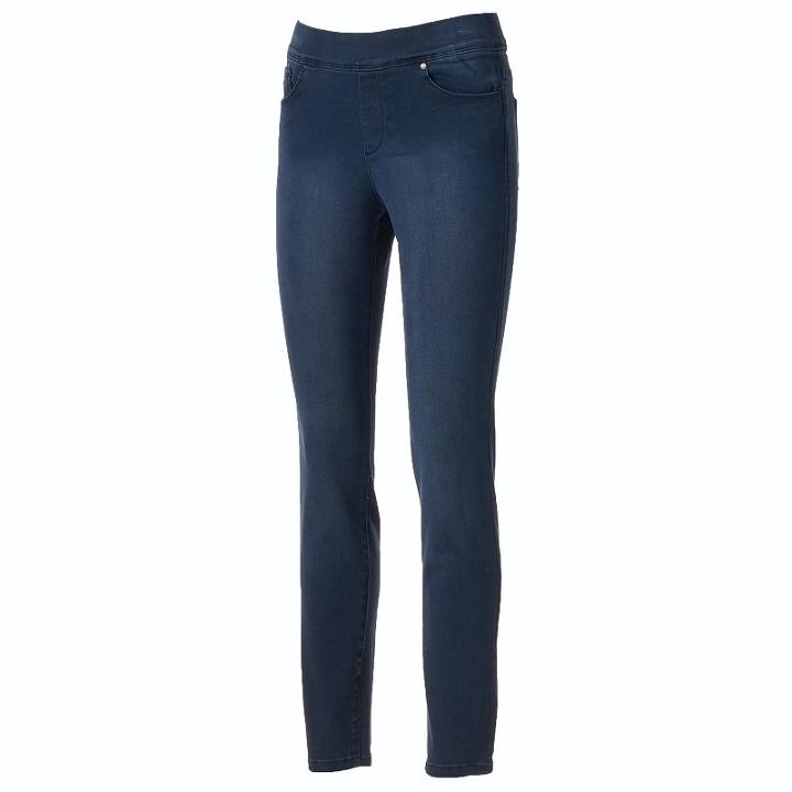 Women's Gloria Vanderbilt Avery Slim Straight-leg Jeans, Size: 14 Avg/reg, Med Blue