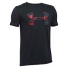 Boys 8-20 Under Armour Combo Logo Tee, Boy's, Size: Small, Black