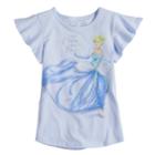 Disney's Cinderella Girls 4-7 Have Courage & Be Kind Tee By Jumping Beans&reg;, Size: 7, Light Blue