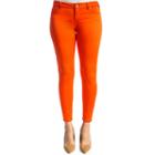 Juniors' Crave Colored Ankle Skinny Jeans, Girl's, Size: 7, Med Red