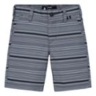 Boys 4-7 Hurley One & Only Walkshort Striped Shorts, Boy's, Size: 6, Med Grey