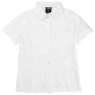 Girls 4-20 & Plus Size French Toast Short Sleeve School Uniform Top, Girl's, Size: 8, White