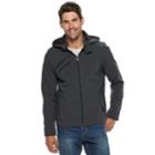 Men's Urban Republic Softshell Hooded Jacket, Size: Medium, Silver