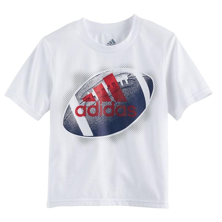 Boys 4-7x Adidas Sports Graphic Tee, Size: 7, White
