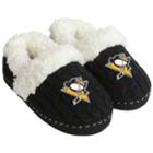 Women's Pittsburgh Penguins Moccasin Slippers, Size: Large, Multicolor