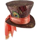 Disney Alice In Wonderland Mad Hatter Costume Hat - Adult, Brown