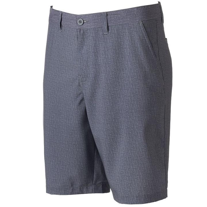 Men's Apt. 9&reg; Modern-fit Hybrid Stretch Shorts, Size: 29, Grey (charcoal)