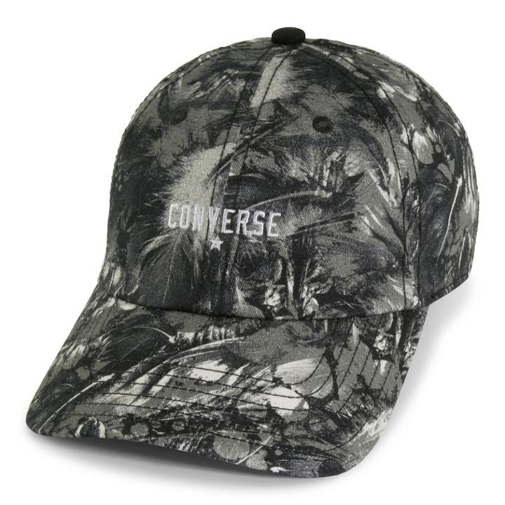 Women's Converse Feather Print Baseball Cap, Purple