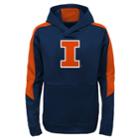 Boys 8-20 Illinois Fighting Illini Hyperlink Pullover Hoodie, Size: L 14-16, Dark Blue
