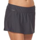Women's Zeroxposur Solid Skirtini Bottoms, Size: 8, Med Blue