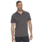 Men's Apt. 9&reg; Modern-fit Birdseye Stretch Polo, Size: Xl, Black