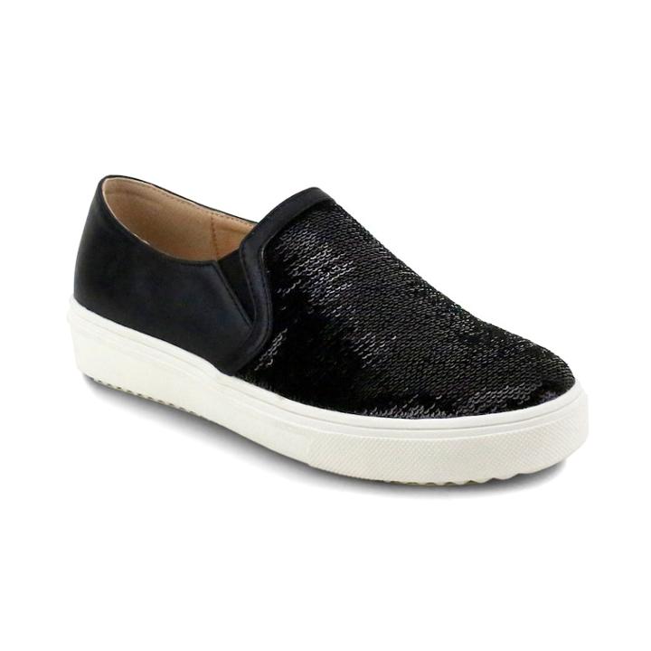 Olivia Miller Coram Women's Sneakers, Size: 8, Black