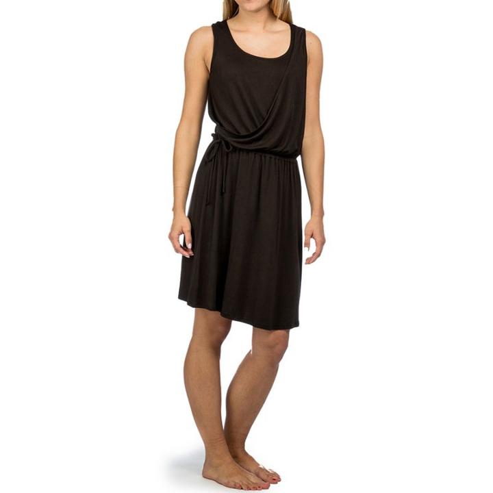 Women's Pl Movement By Pink Lotus Mingle Surplice Dress, Size: Large, Black