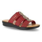 Easy Street Nori Women's Sandals, Size: 5.5 Med, Red