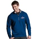 Men's Antigua Chicago Cubs 2016 World Series Champions Leader Pullover, Size: Large, Dark Blue