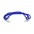 Loopz Sterling Silver Blue Seed Bead Multistrand Stretch Bracelet, Women's