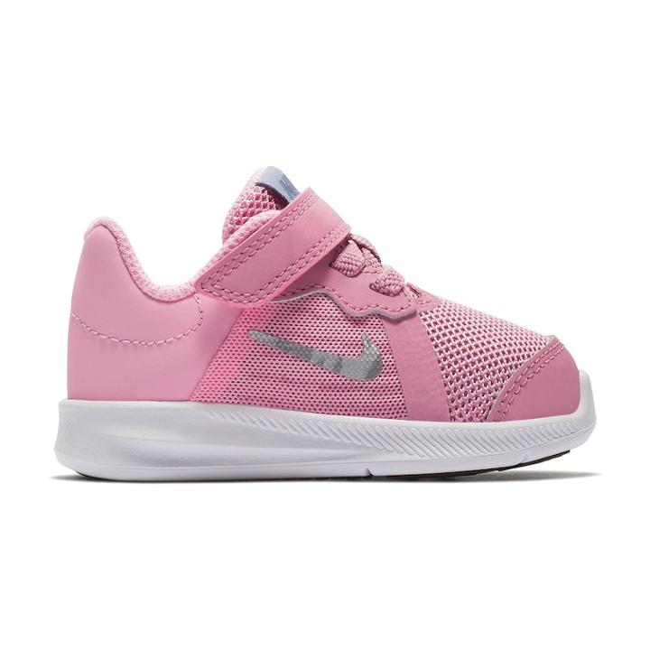 Nike Downshifter 8 Toddler Girls' Sneakers, Size: 5 T, Red