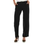 Women's Apt. 9&reg; Curvy Fit Wide-leg Dress Pants, Size: 18 Short, Black