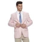 Men's Chaps Classic-fit Linen-blend Sport Coat, Size: 42 Short, Pink