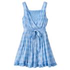 Disney D-signed Beauty And The Beast Girls 7-16 Brocade Chiffon Dress, Girl's, Size: Large, Blue Other