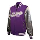 Women's Franchise Club Kansas State Wildcats Sweetheart Varsity Jacket, Size: Large, Purple